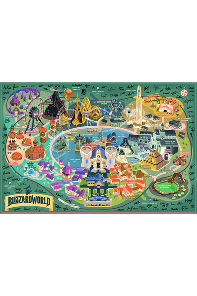 "BlizzardWorld" Large Variant (Signed by Dev Team) by Glen Brogan