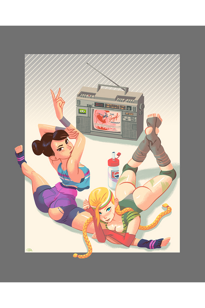 "Cammy and Chun-Li" by Glen Brogan