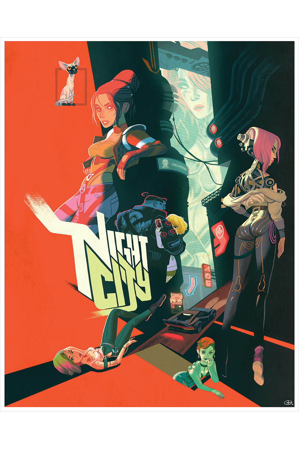 "Night City" by Glen Brogan