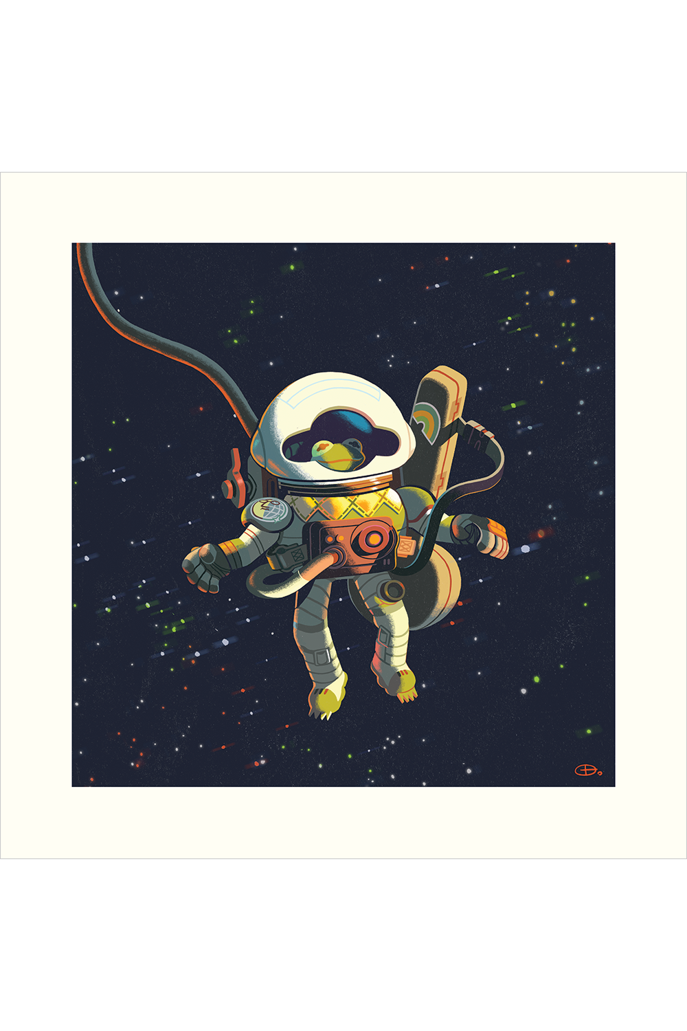 "Frogs in Space" by Glen Brogan