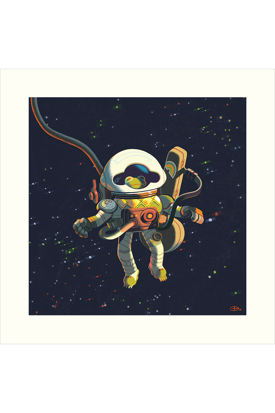 "Frogs in Space" by Glen Brogan
