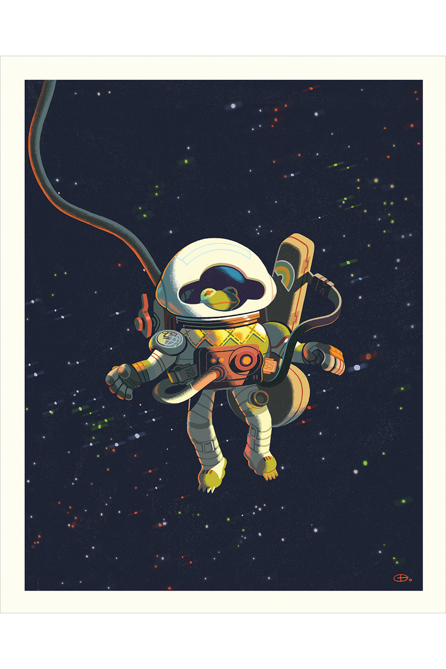 "Frogs in Space" by Glen Brogan
