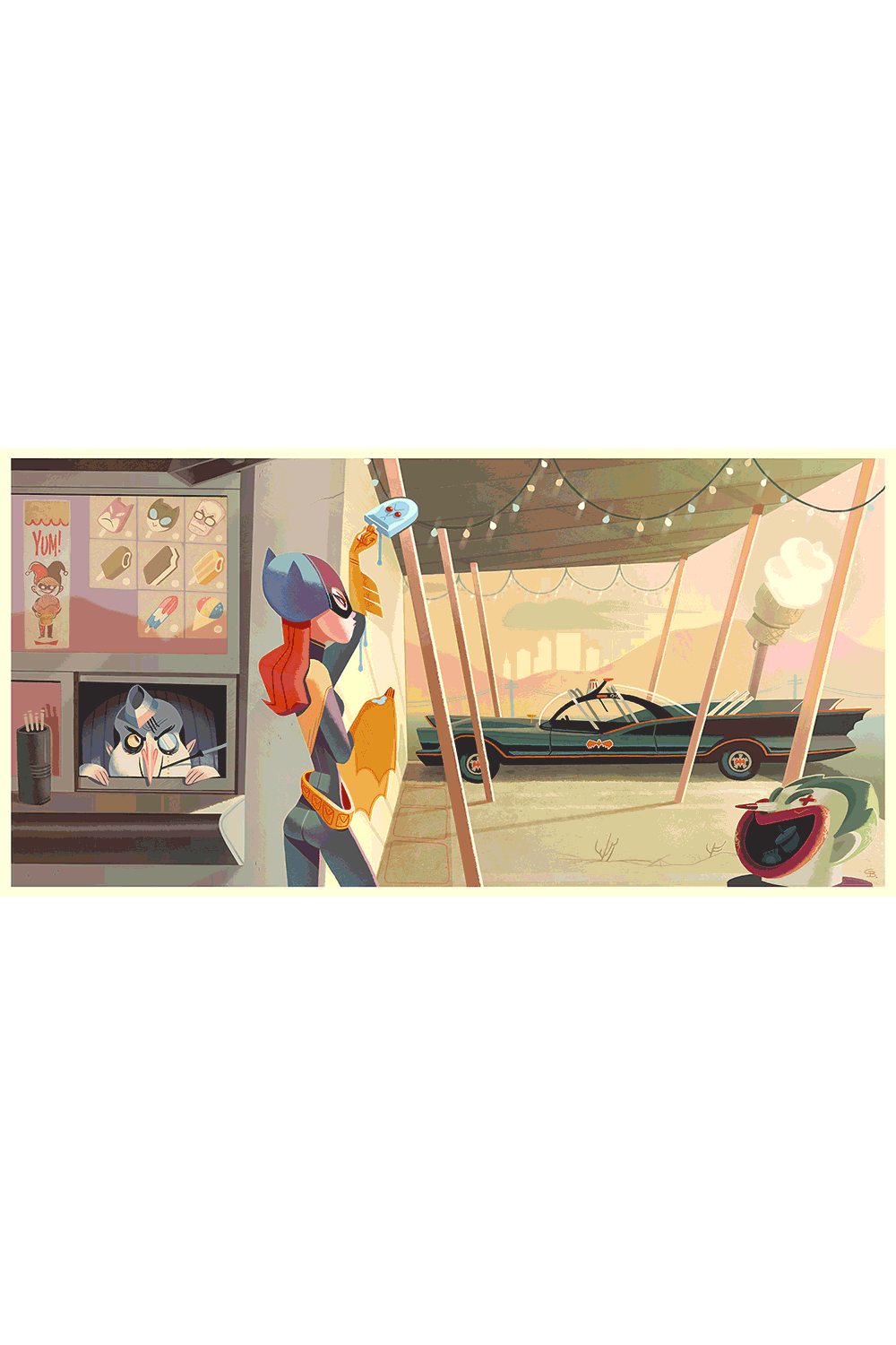 "Gotham Afternoon" Metallic Variant by Glen Brogan