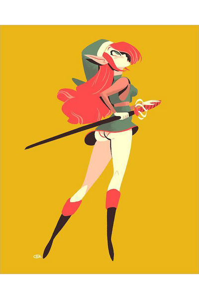 "Lady Link" by Glen Brogan