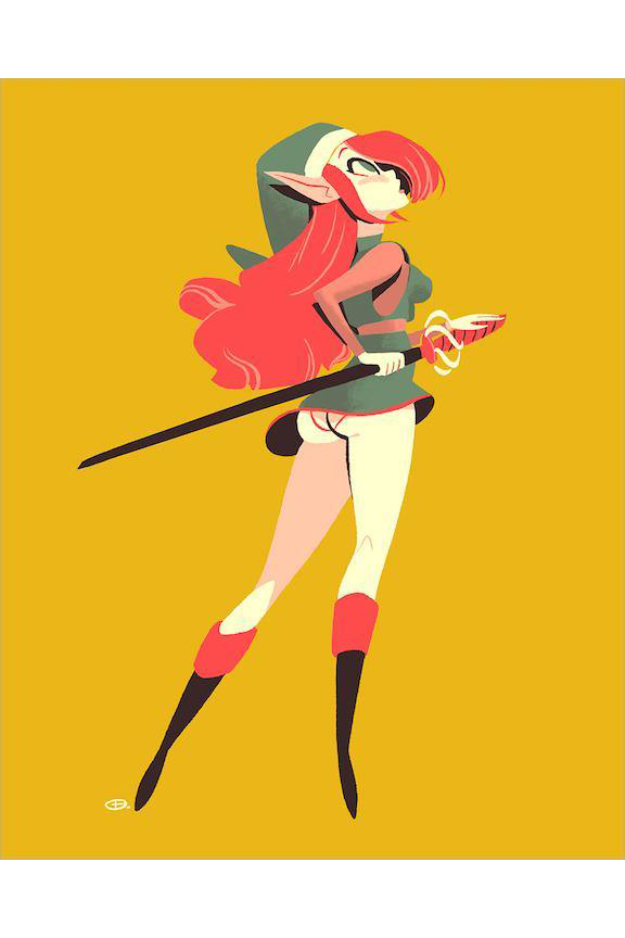 "Lady Link" by Glen Brogan