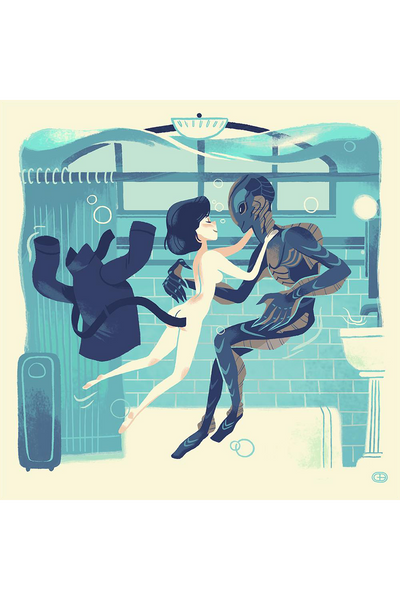 "The Shape of Water" Variant by Glen Brogan