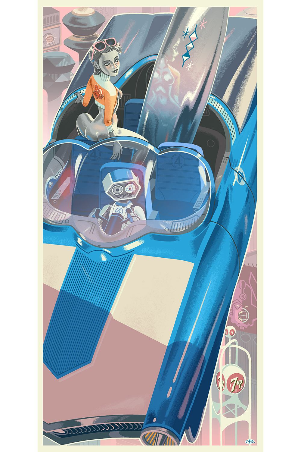 "Silver Surfer" by Glen Brogan