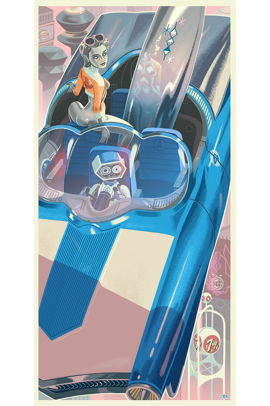 "Silver Surfer" by Glen Brogan