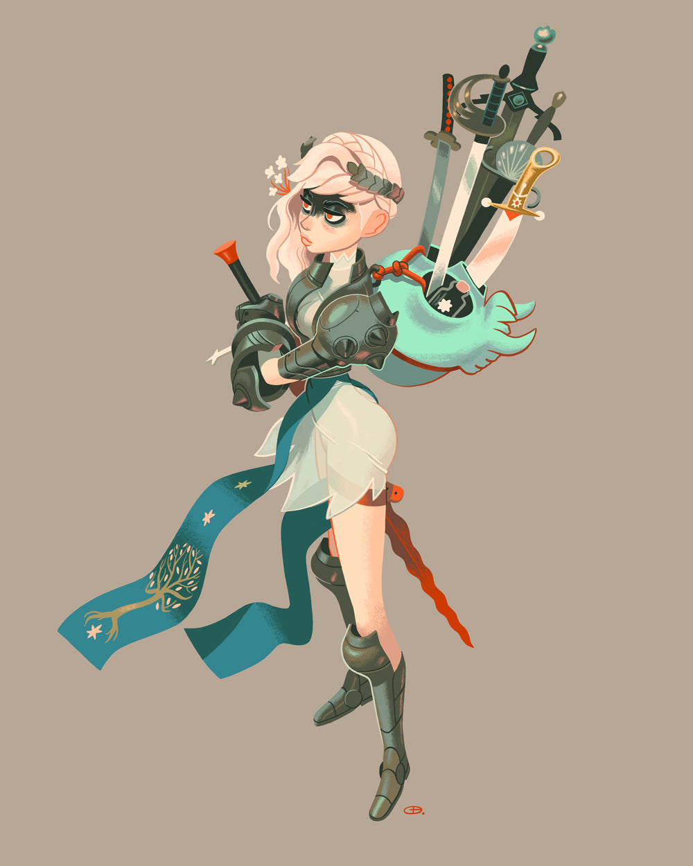 "Sword Collector" by Glen Brogan