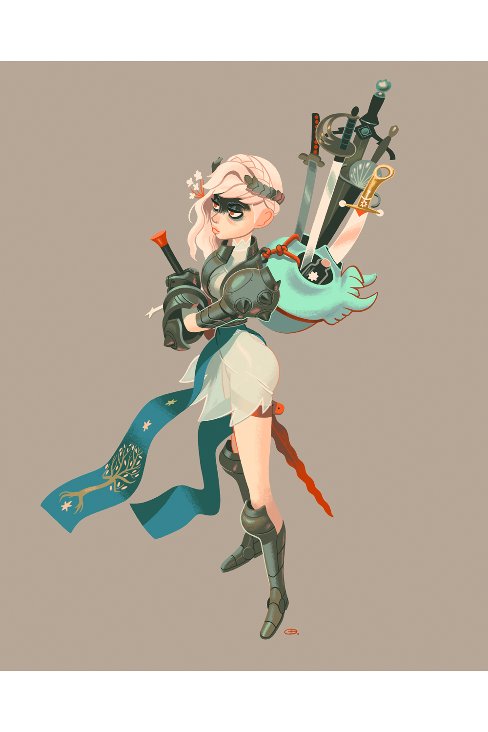 "Sword Collector" by Glen Brogan