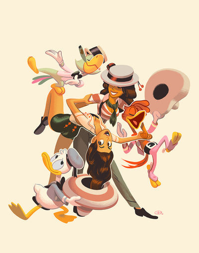 "Three Caballeros" by Glen Brogan