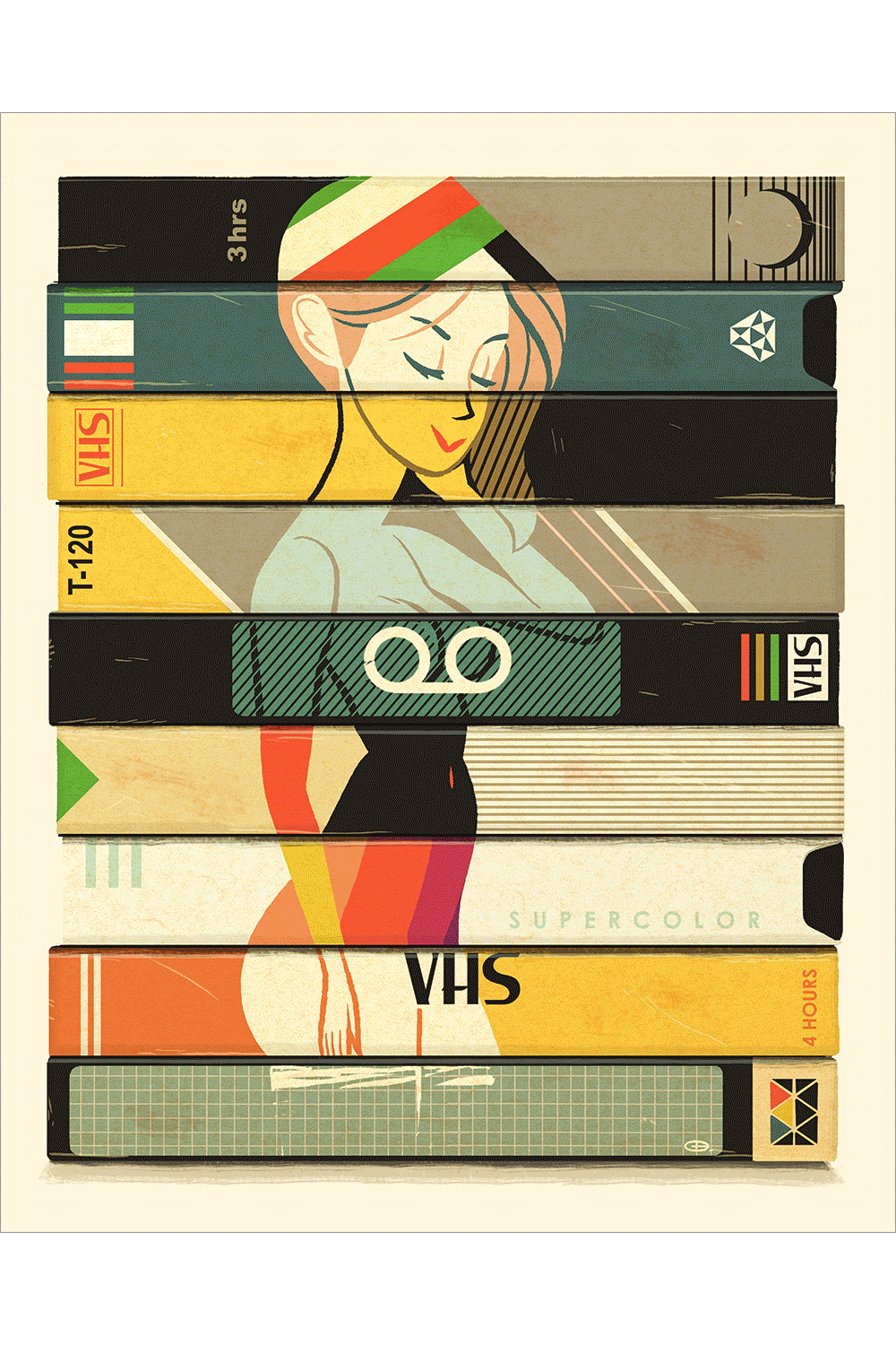 "VHS" by Metallic Variant Glen Brogan