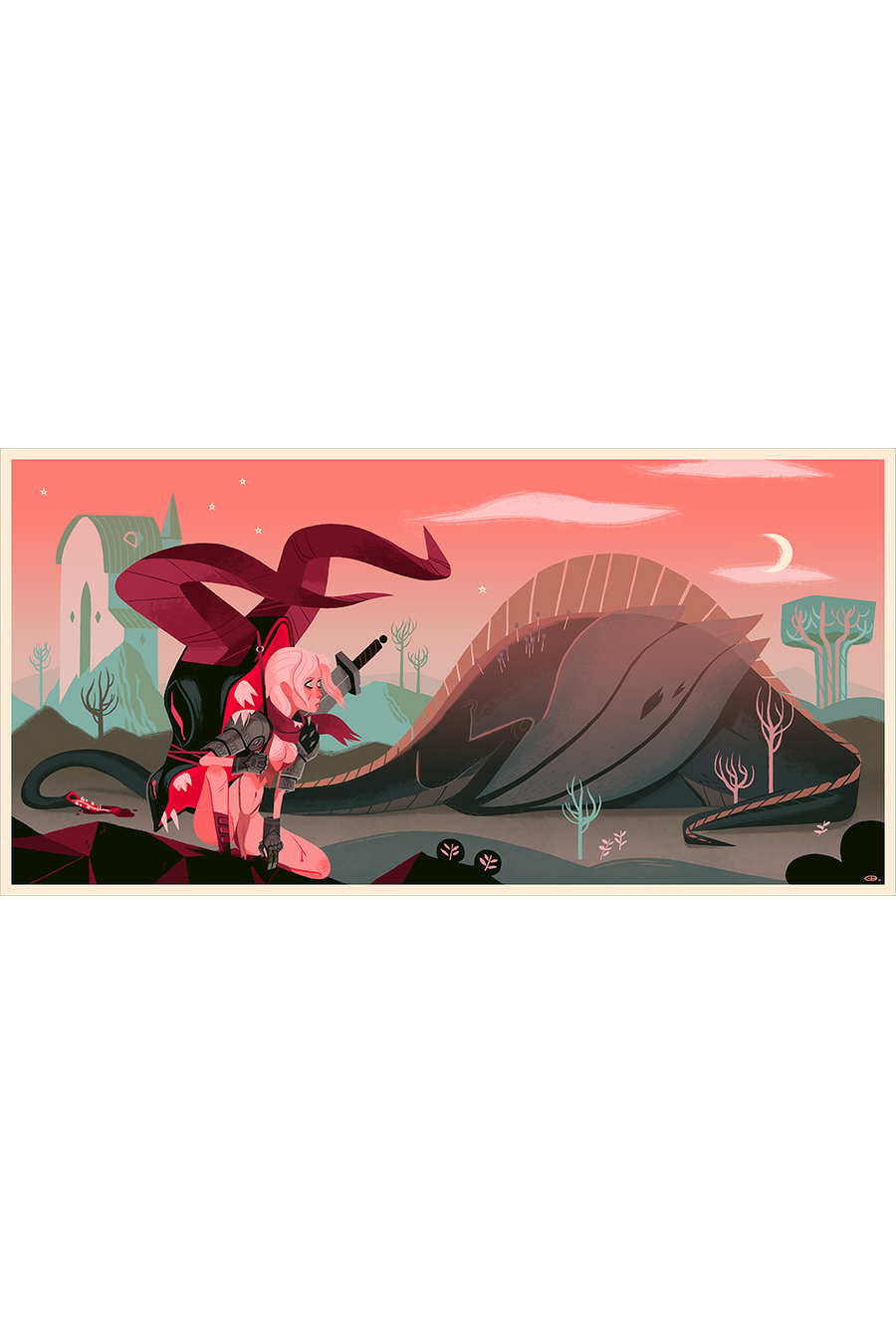 "Warrior" by Glen Brogan