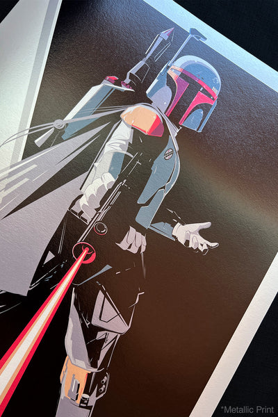 "Boba Fett" Metallic and Regular Prints