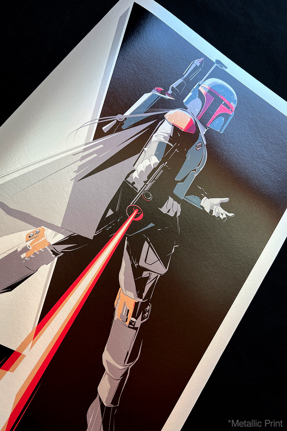"Boba Fett" Metallic and Regular Prints
