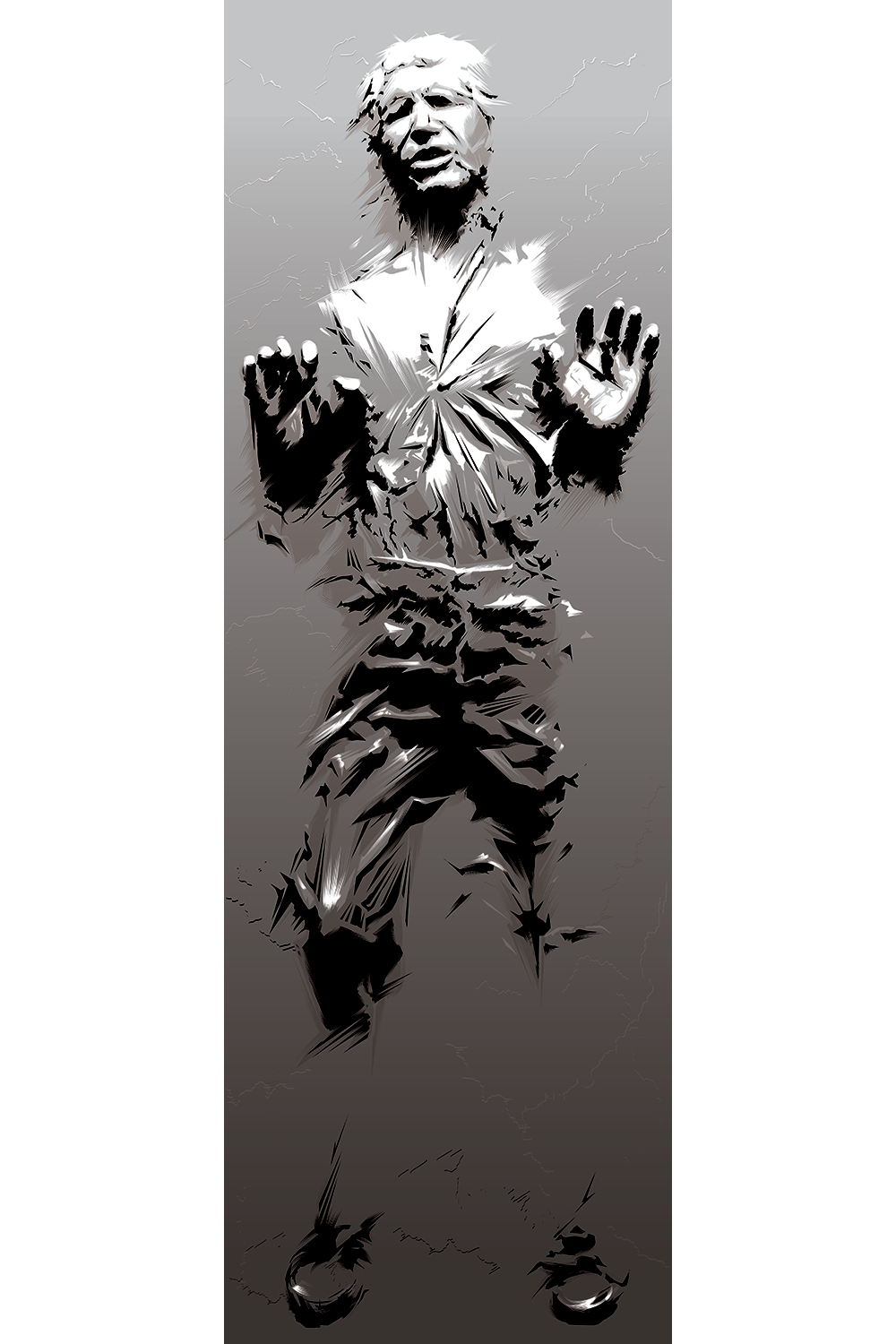 "Carbonite" Art Print