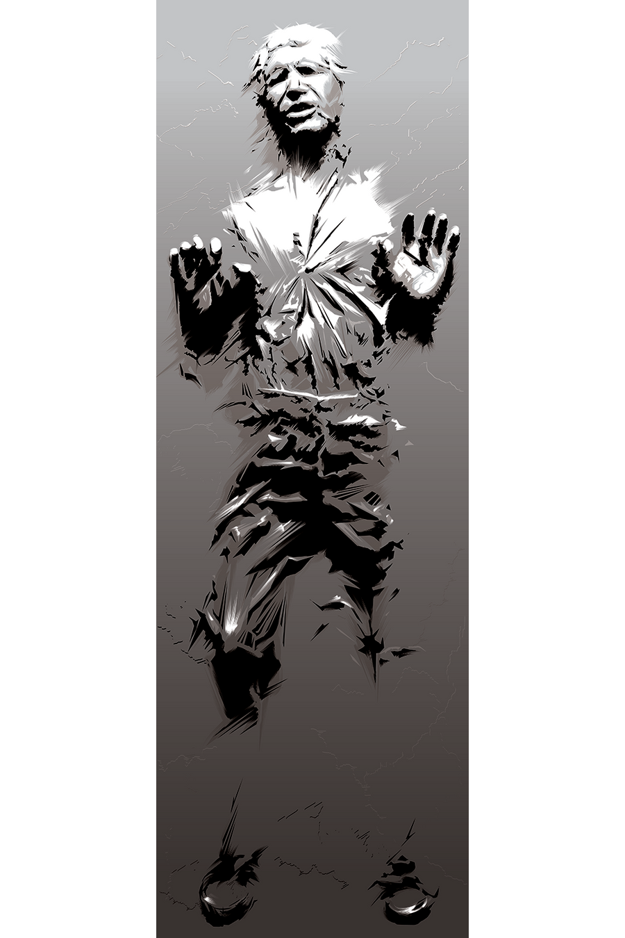 "Carbonite" Art Print