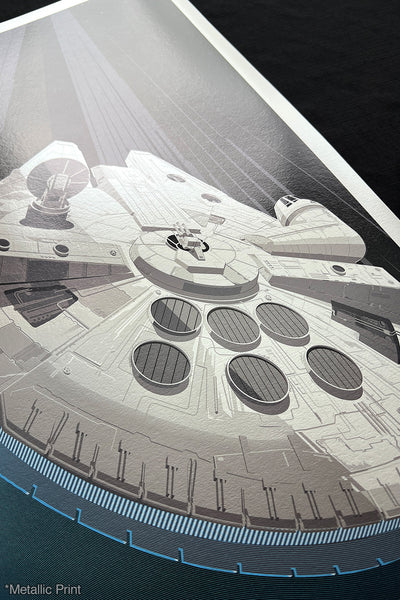 "Falcon" Metallic and Regular Prints