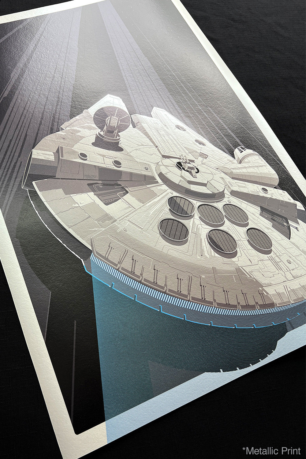 "Falcon" Metallic and Regular Prints