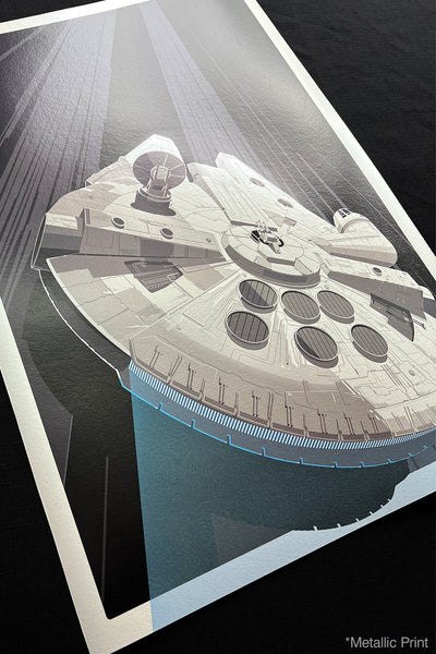 "Falcon" Metallic and Regular Prints