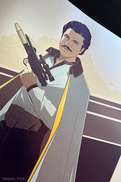 "Lando" Metallic and Regular Prints