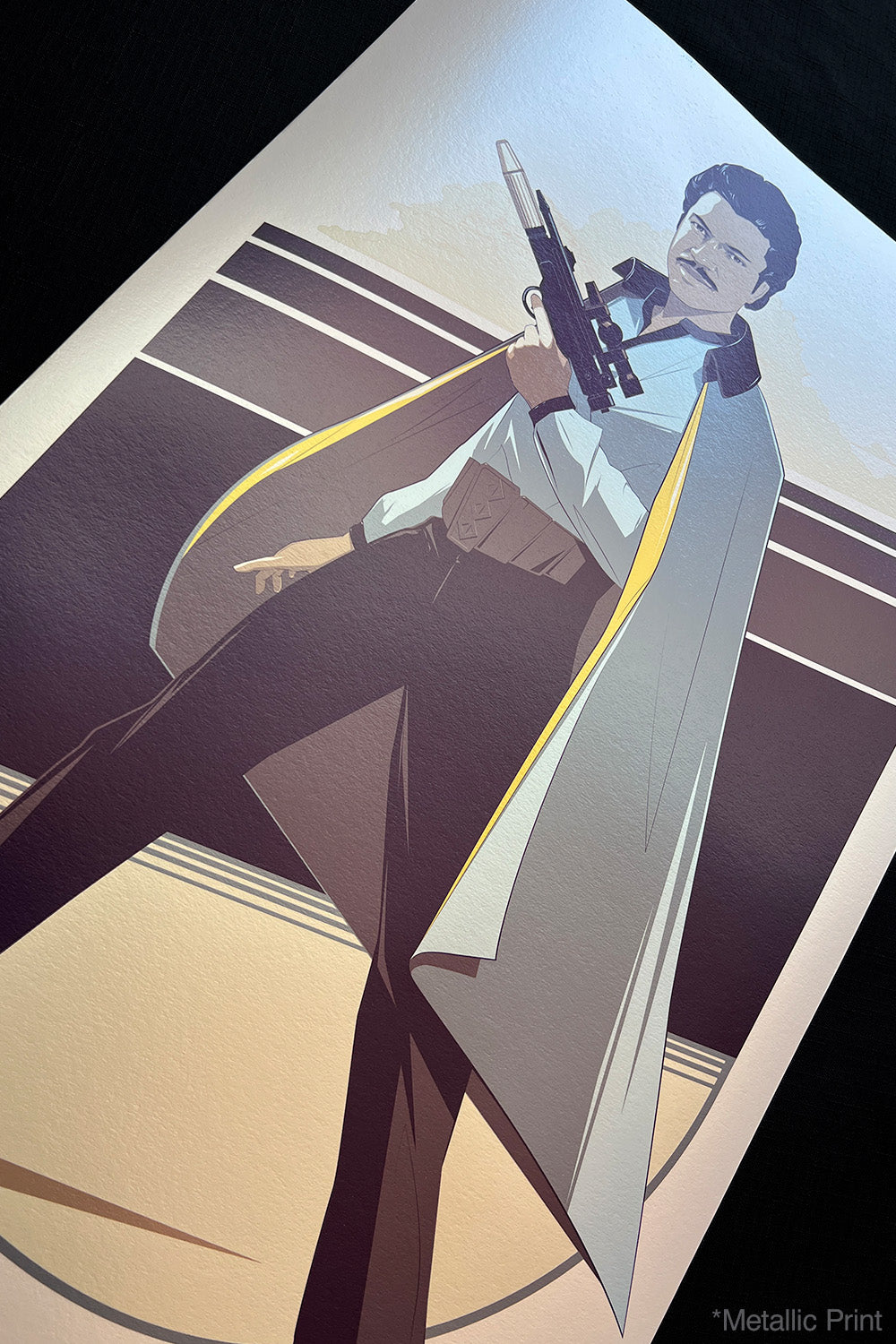 "Lando" Metallic and Regular Prints