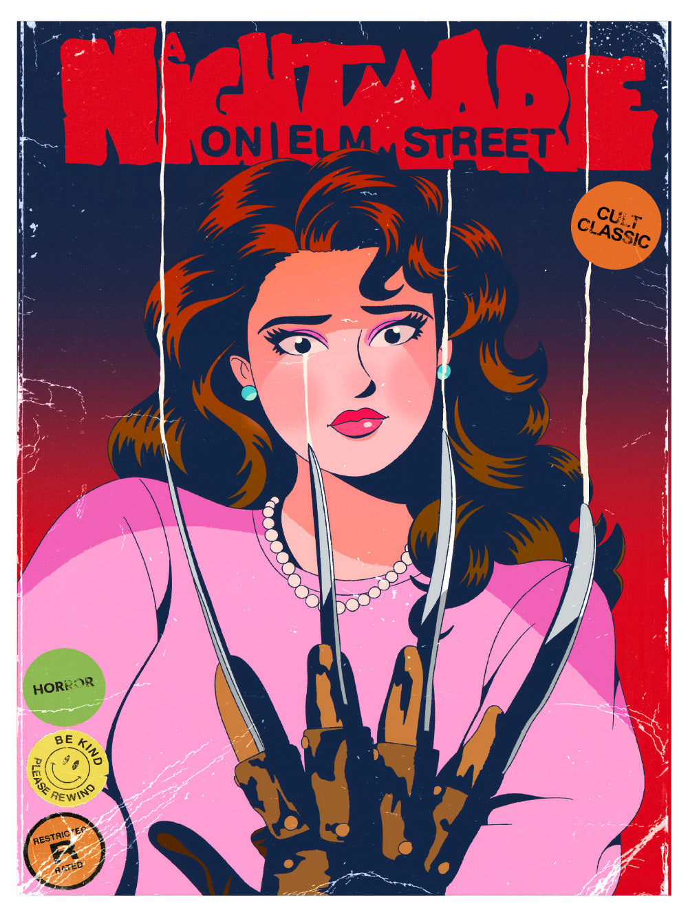 "Cult Classic Nightmare on Elm Street" by H.E. Creative