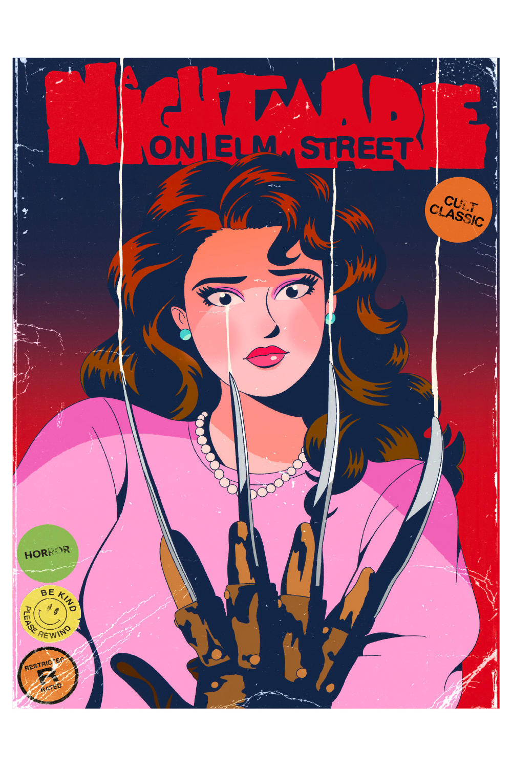 "Cult Classic Nightmare on Elm Street" by H.E. Creative