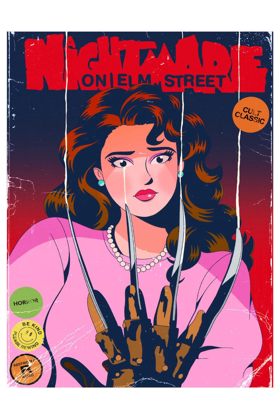 "Cult Classic Nightmare on Elm Street" by H.E. Creative