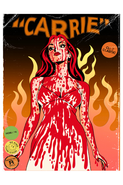 "Cult Classic Carrie" by H.E. Creative