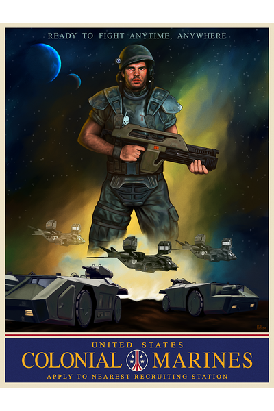 "Join the Colonial Marines" by Haddon McKinney