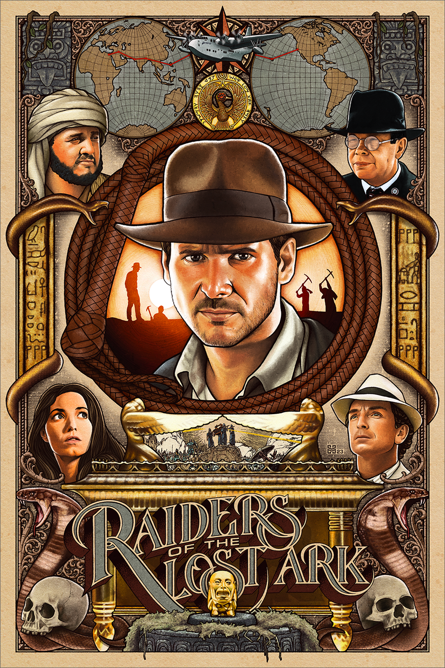 "If adventure has a name, it must be Indiana Jones" by Haddon McKinney