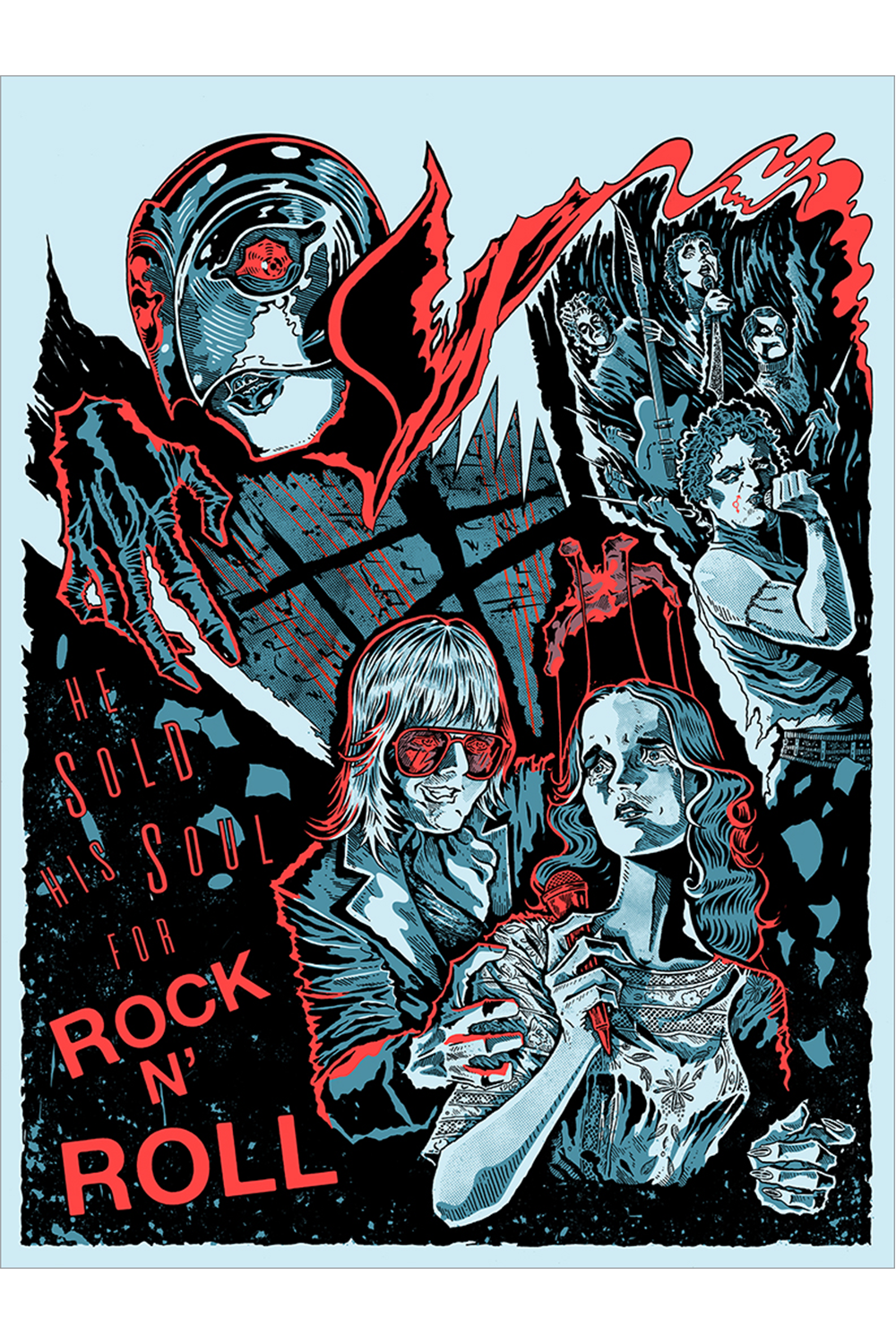 "He Sold His Soul For Rock N Roll" by HagCult