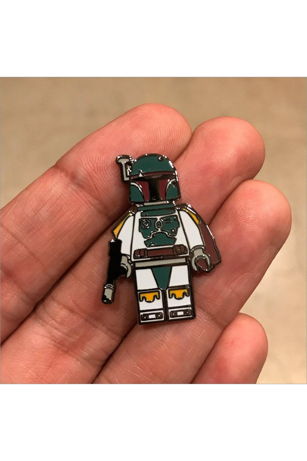 600. "Fett" Pin by Hellraiser Designs