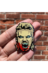 850. "Supersized David" Pin by Hellraiser Designs