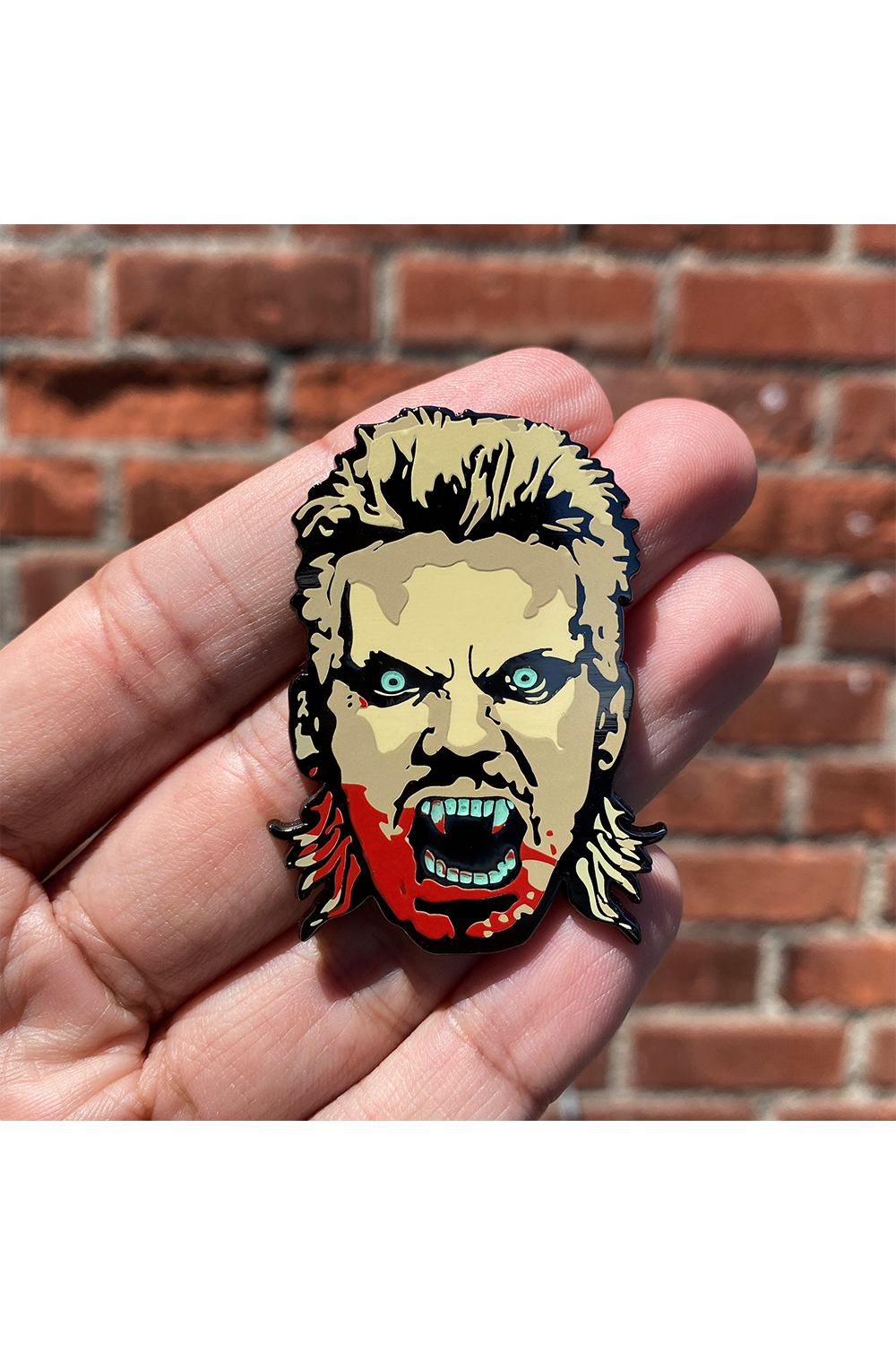 850. "Supersized David" Pin by Hellraiser Designs
