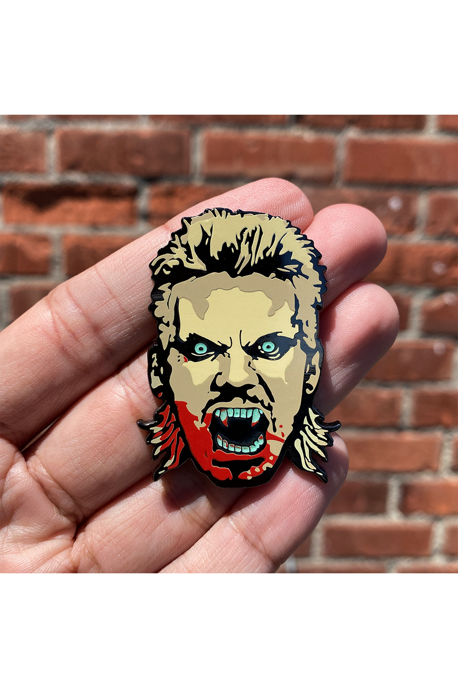 850. "Supersized David" Pin by Hellraiser Designs