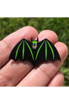 589. "Batman" Green Pin by Hellraiser Designs