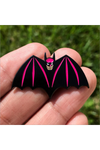 590. "Batman" Pink Pin by Hellraiser Designs