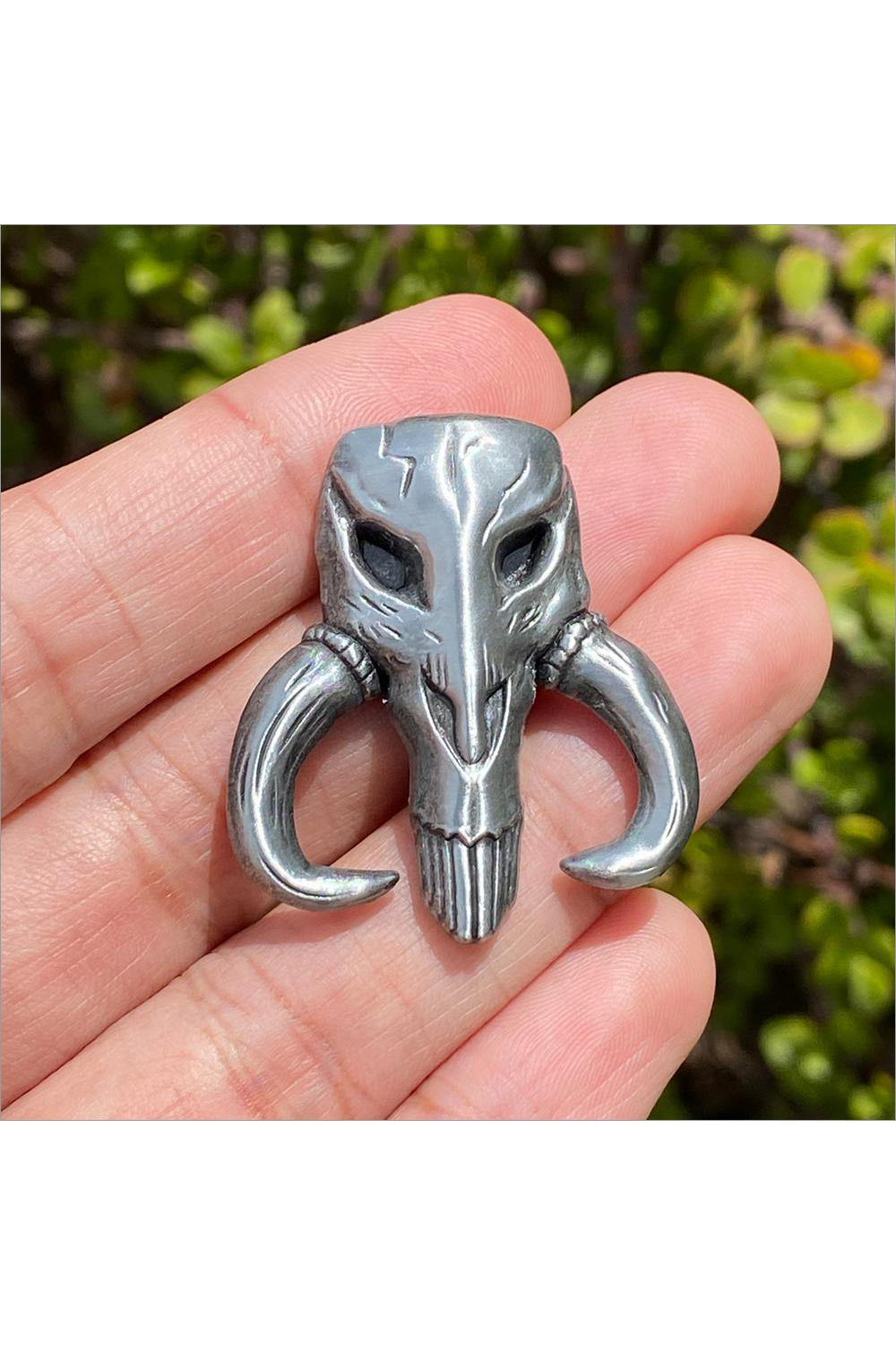 787. "Mando" Pin by Hellraiser Designs