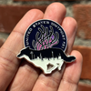 833. "Outpost #31" Purple Pin by Hellraiser Designs