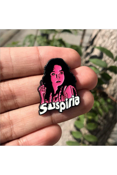 617. "Suspiria" GID / Black light Reactive Pin by Hellraiser Designs