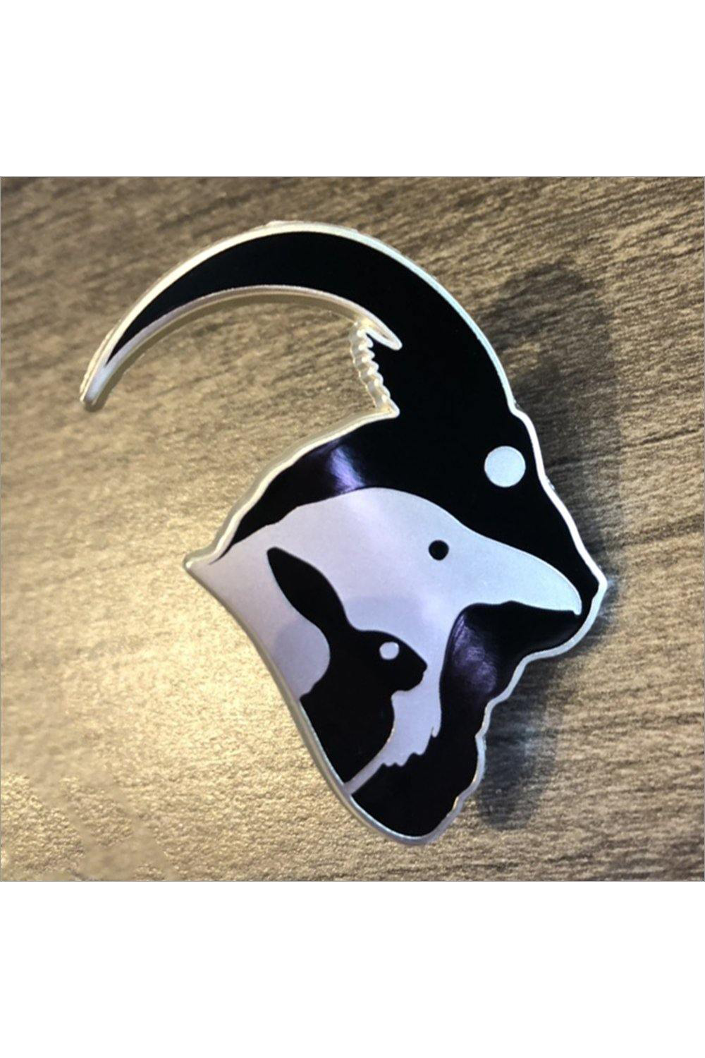 783. "VVitch" Pin by Hellraiser Designs