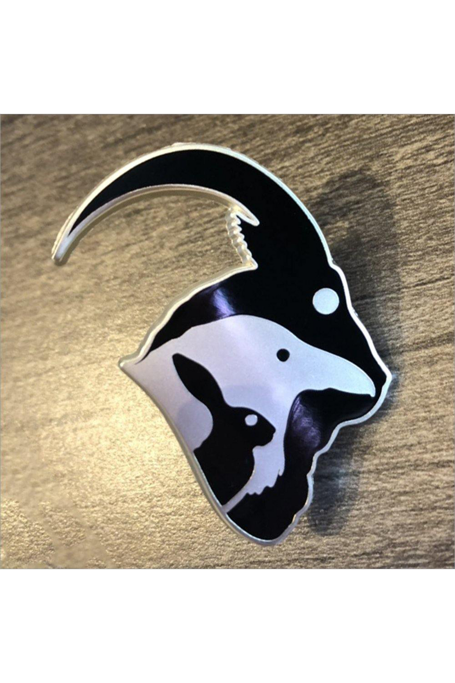 783. "VVitch" Pin by Hellraiser Designs