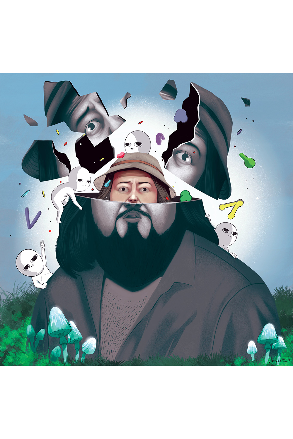 "Mushroom Marshall" by Jay Torres