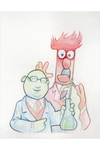 "Dr. Bunsen Honeydew and Beaker" by Jeremy Wheeler