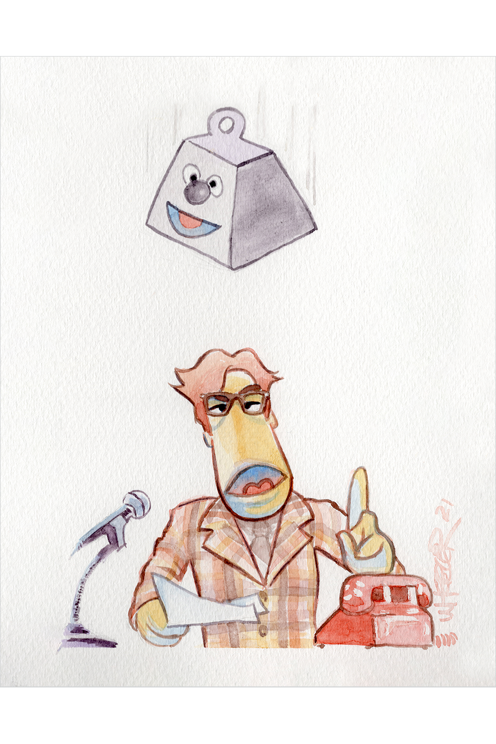 "Newsman" by Jeremy Wheeler