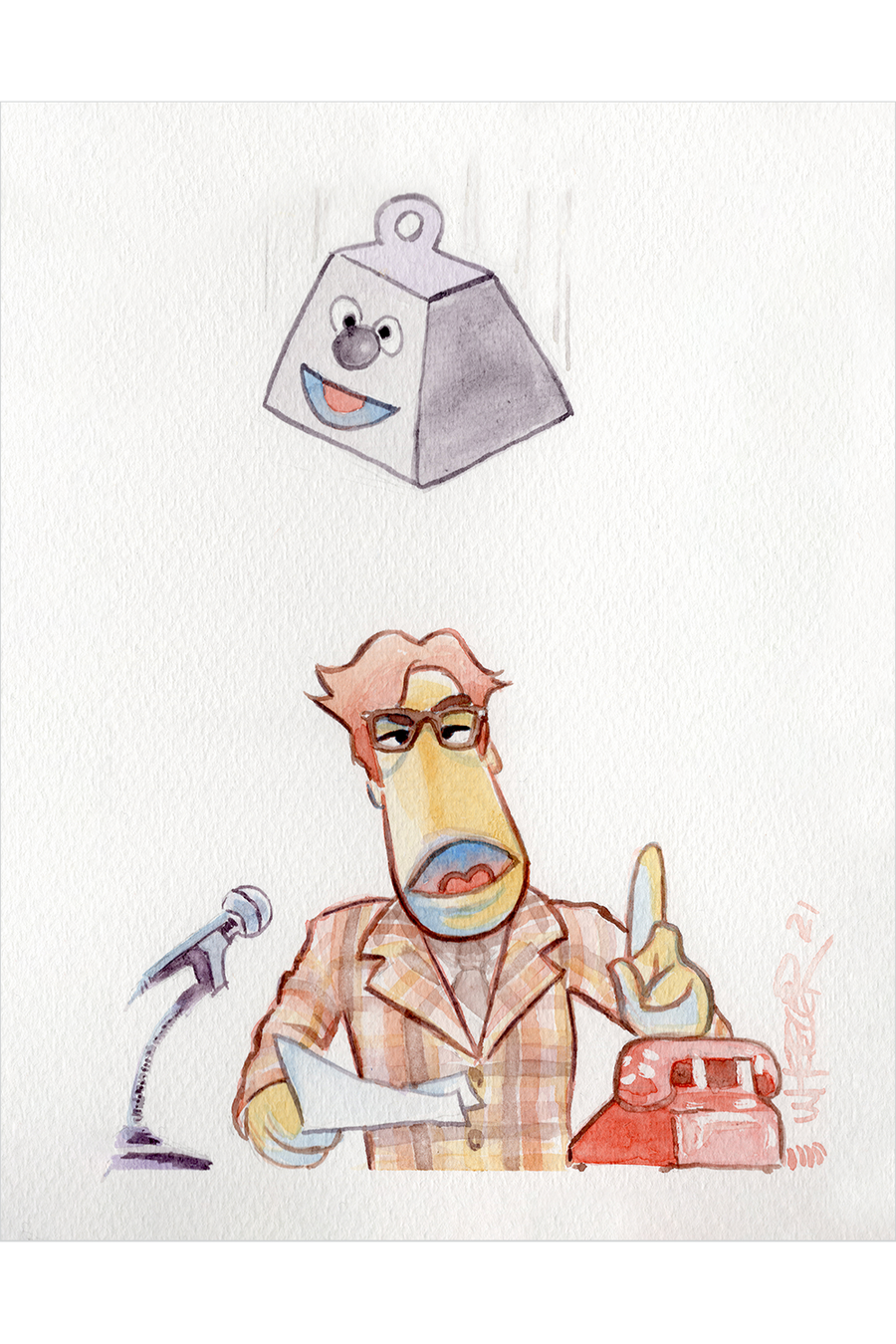 "Newsman" by Jeremy Wheeler