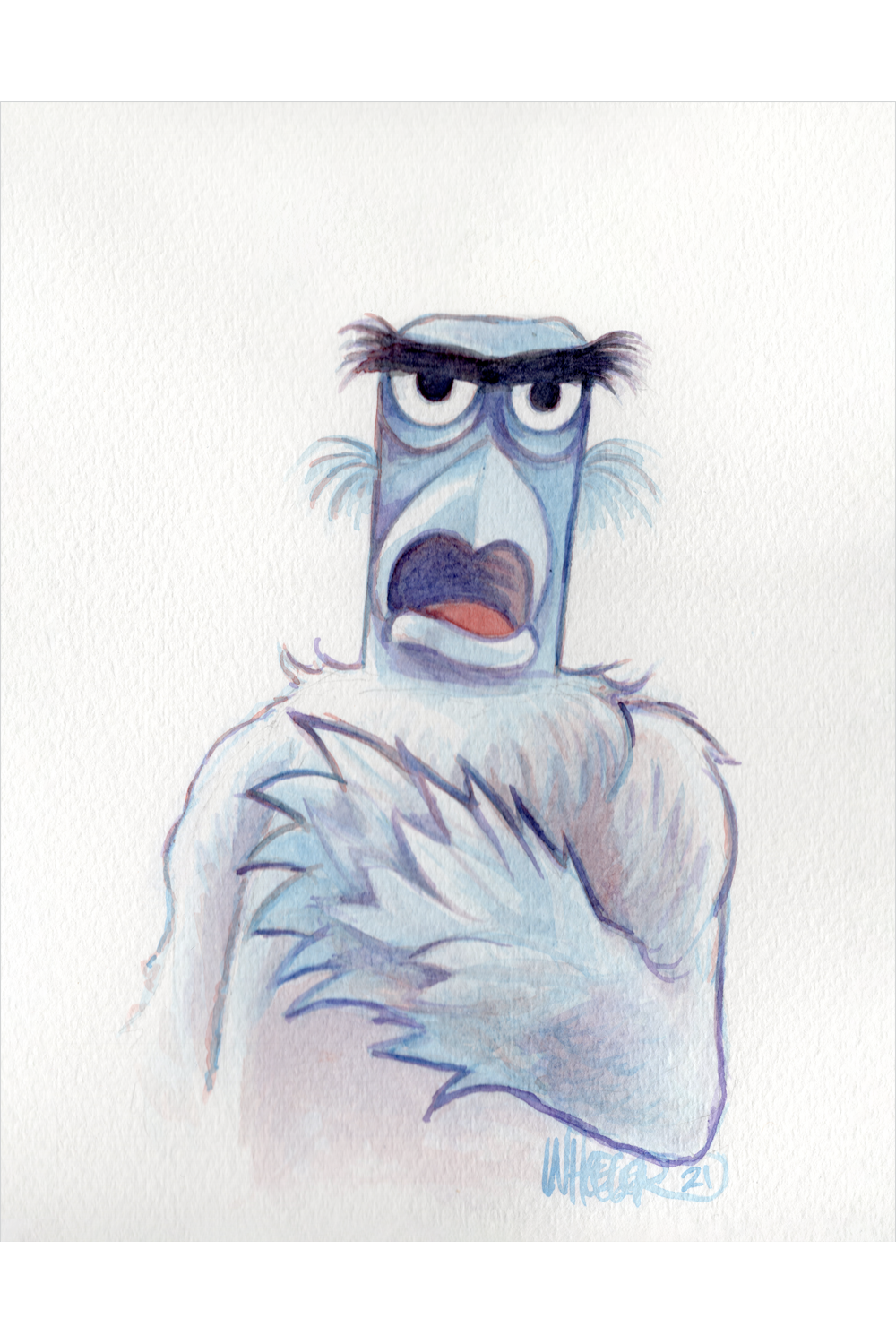 "Sam the Eagle" by Jeremy Wheeler