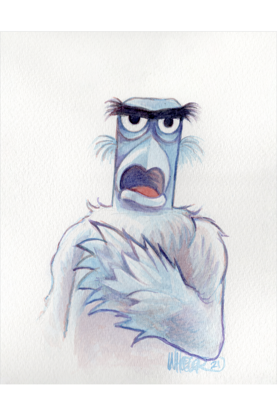 "Sam the Eagle" by Jeremy Wheeler